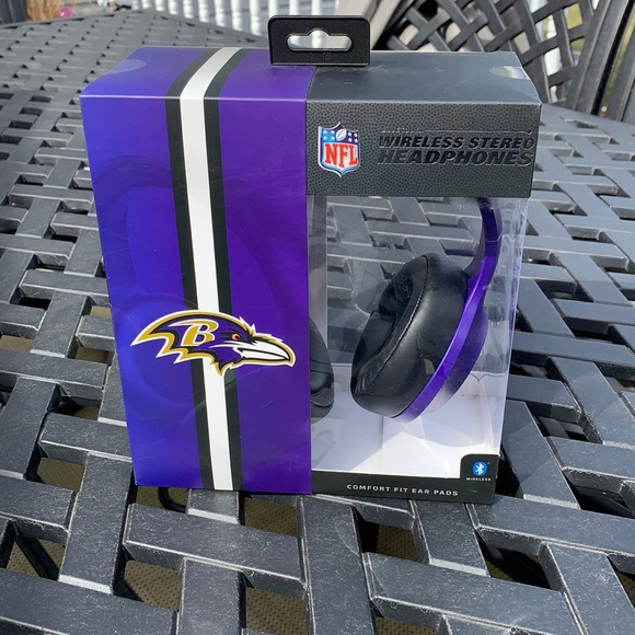 NFL Other - NFL Ravens Wireless Stereo Headphones